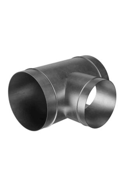 Тройник TRG D125 с выходом D100 оцинк.сталь ERA PRO