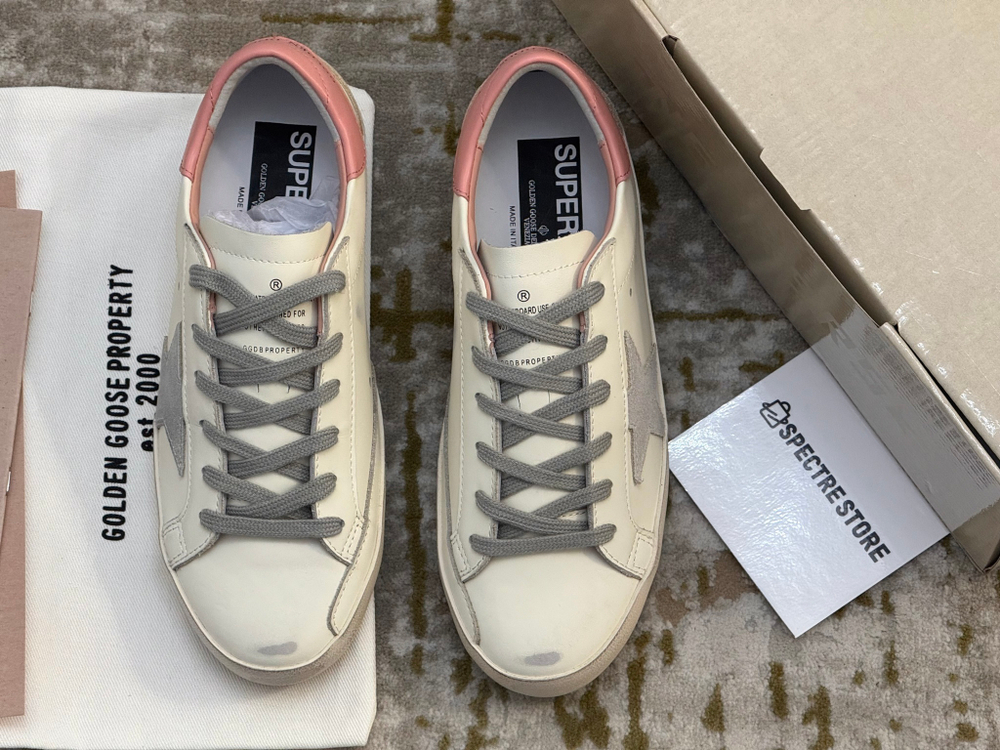 Super Star Wmns White Pink