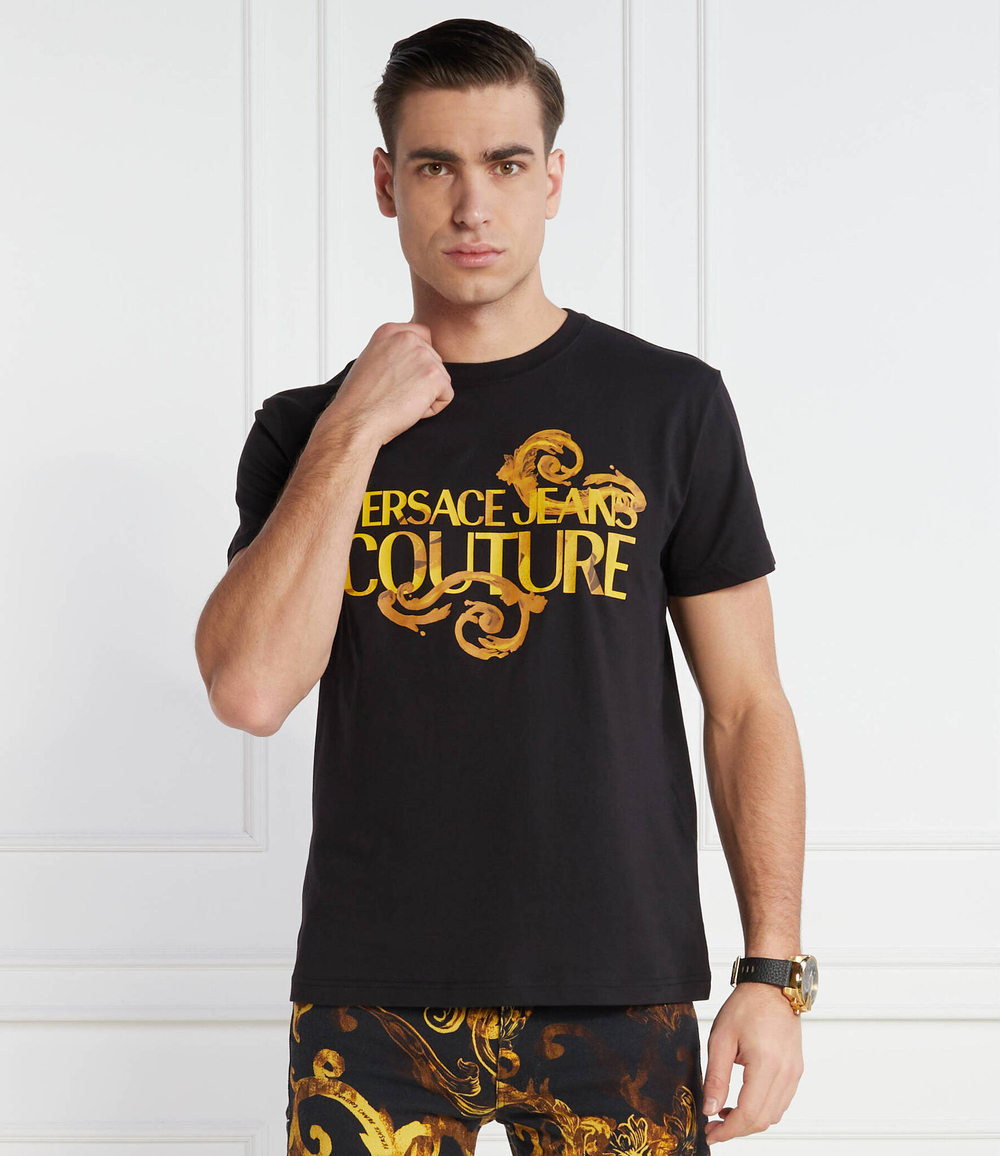 Футболка Versace Jeans Couture - черный(76GAHG00CJ00G)