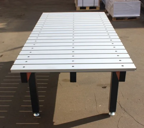 Сборочно-сварочный стол из алюминиевого профиля, СЛОТ-СТОЛ
