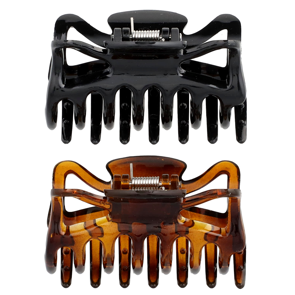 Scunci, Заколки-крабы для густых волос Effortless Beauty, 2 штуки