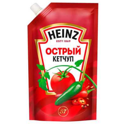 Кетчуп Hienz Острый 320 гр
