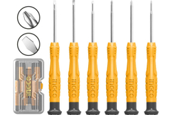 Набор прецизионных отверток INGCO HKSD0618