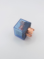 Реле 5-ти контактное, комплект из ДВУХ штук, реле автомобильное 12V 100А с индикатором, с кронштейном, прозрачное