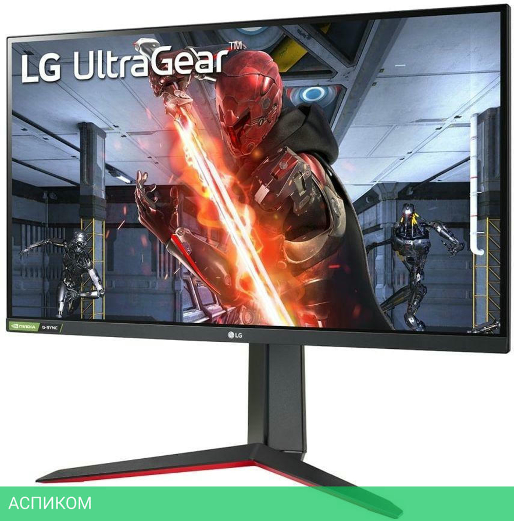 Монитор LG UltraGear 27GN65R-B черный