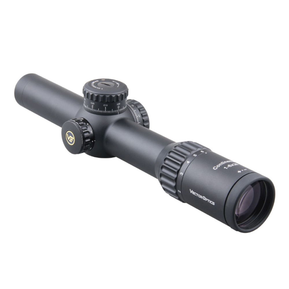 Оптический прицел Vector Optics FFP Continental x6 1-6x28 ( Сетка VCT-BNW / с подсветкой )