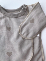 Распашонка Сердечко (Малышеево) Арт: 0201Ф (Размер: 56)