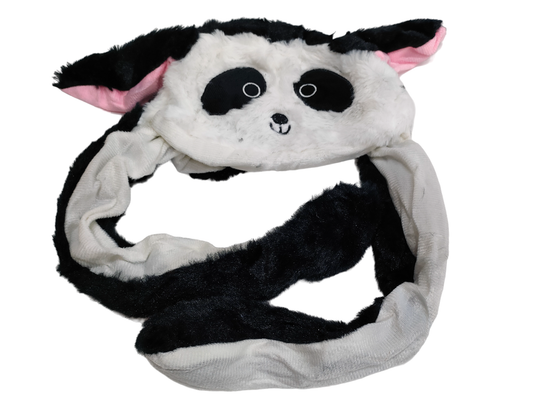 Плюшевая шапка- панда, 50 см