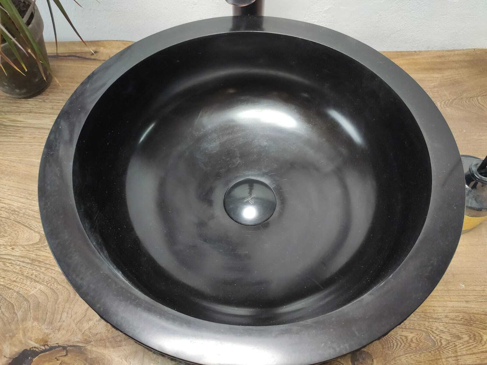 Раковина из камня Андезит Bowl Black Marmo BA-60997 40*40*15