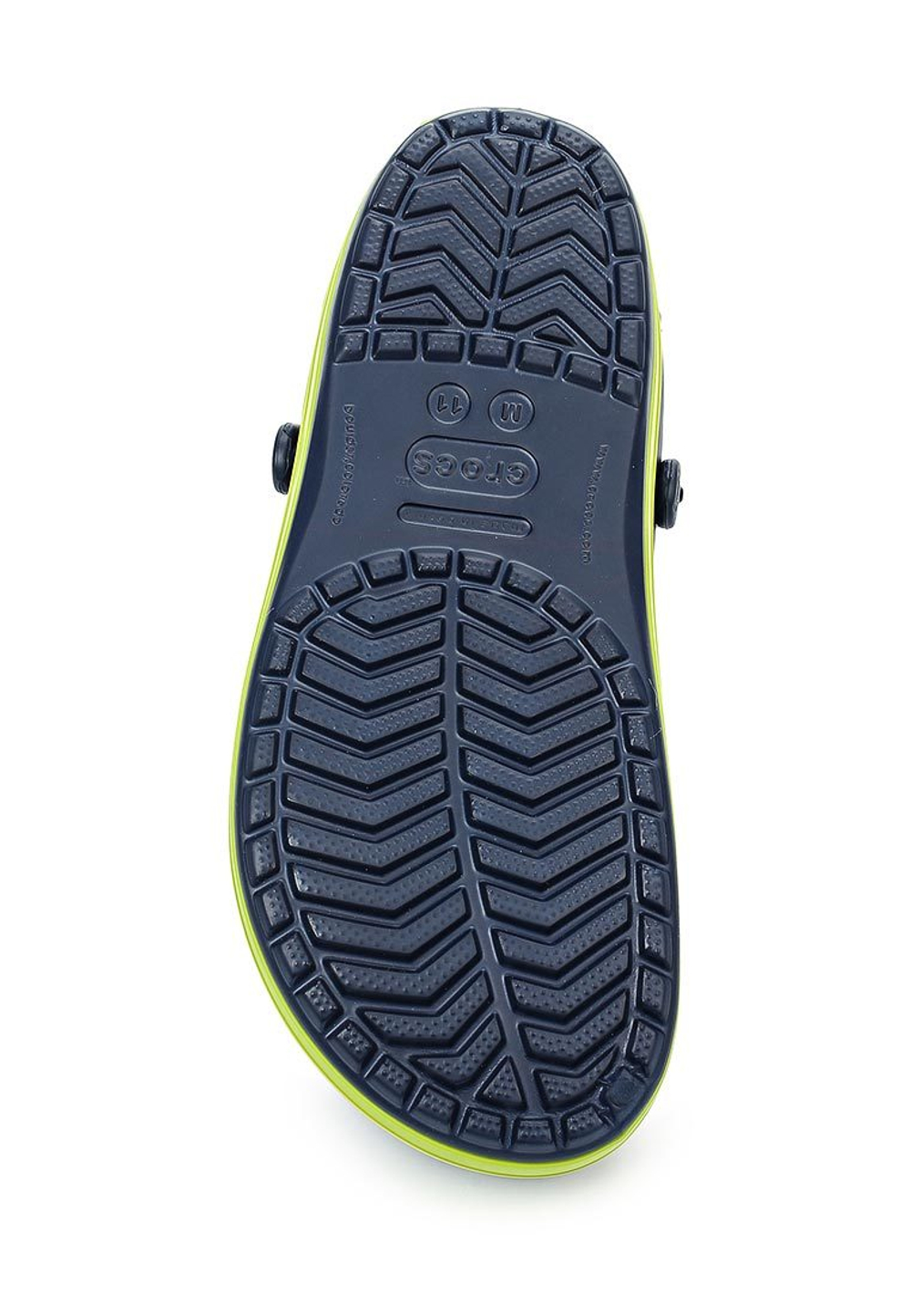 Сабо Crocs Crocband Navy/Volt Green/Lemon