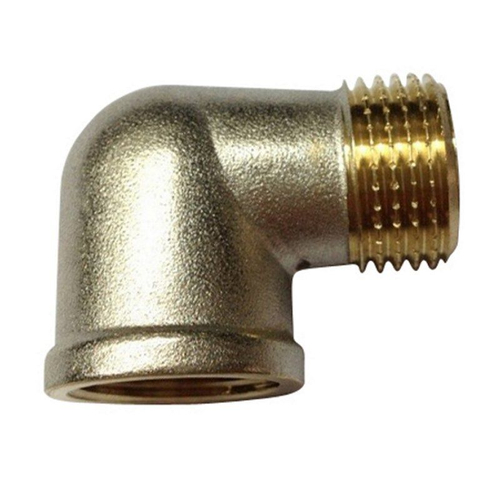 Угольник лат.никел. DN25 м-шт