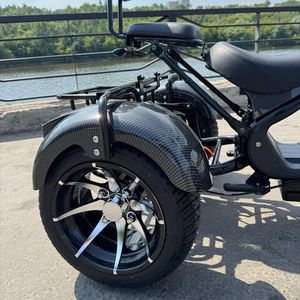 Электроскутер IKINGI HARLEY CHOPPER TRIKE 3333W (60V/30Ah) фото №4