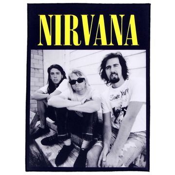 Нашивка спиновая Nirvana группа (171)