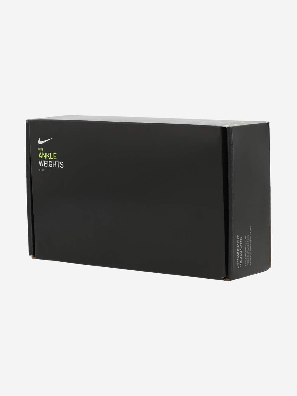 N.100.0815.010.OS Утяжелители NIKE ANKLE WEIGHTS 5LB/2.27 KG BLACK/WHITE OSFM, утяжелители