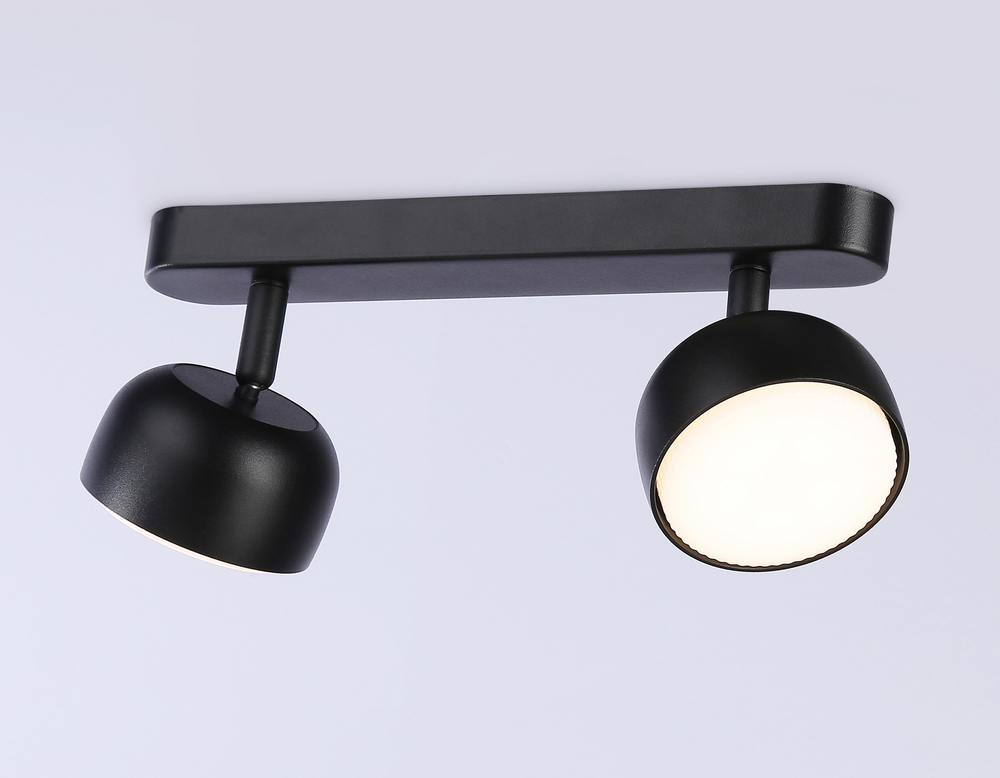 Светильник накладной TN71012/2 BK черный GX53/2 max 12W 260*80*90