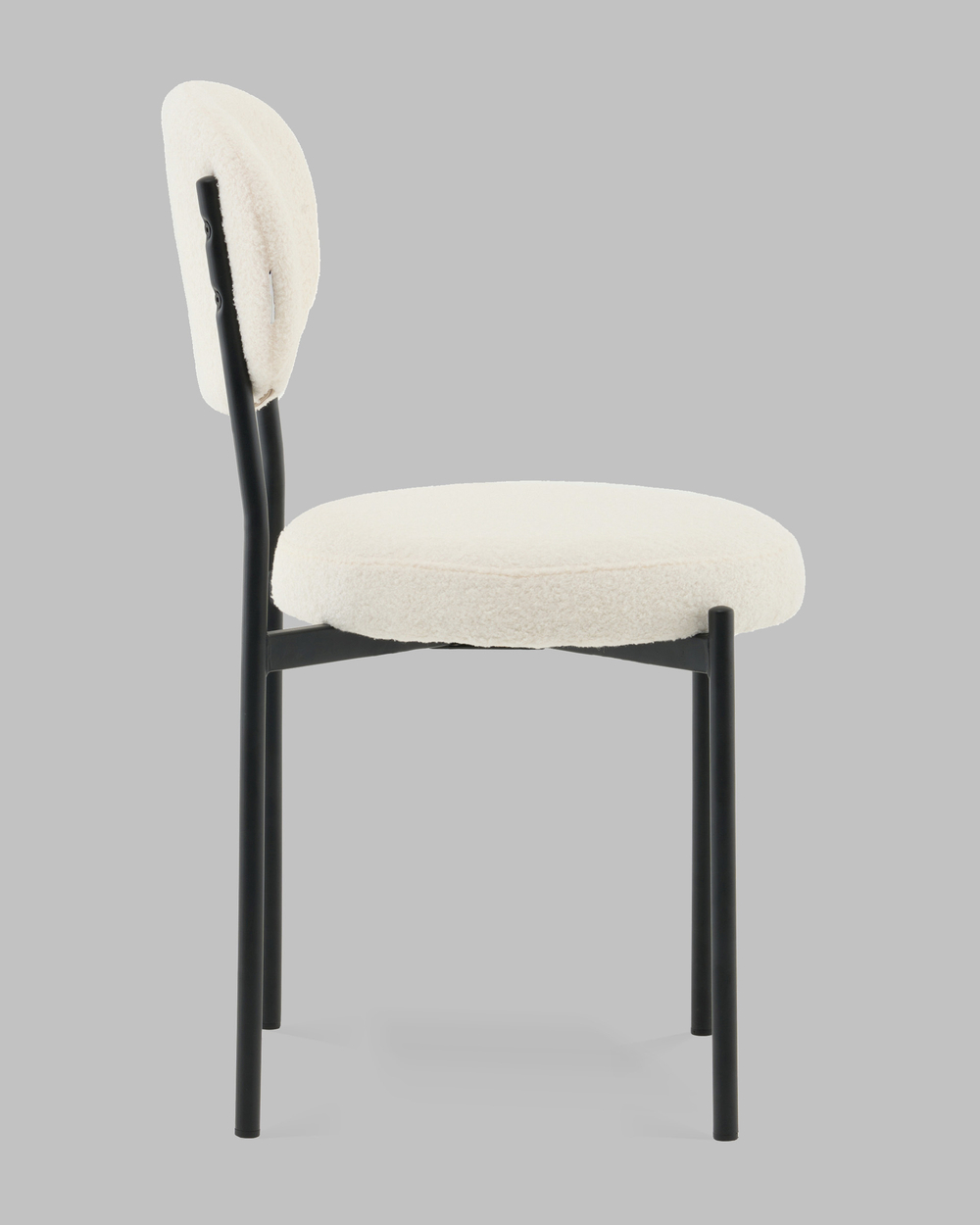 Стул Бриф DD букле молочный