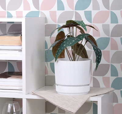 Кашпо СТРИП круглое D=170мм 2,3 л с поддоном М3247