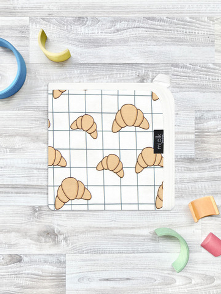 Двусторонний плед Mjölk Круассаны