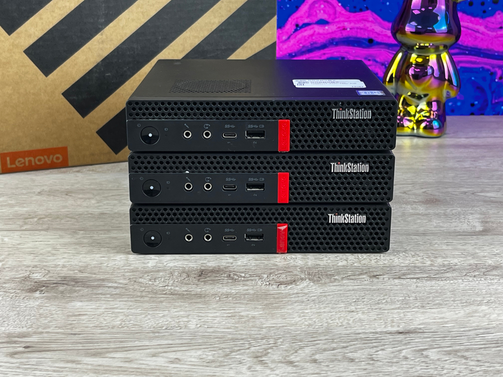 Мини ПК Intel Lenovo ThinkStation P330 Tiny, Core i5 9400, RAM 8 ГБ SSD 256 ГБ, Intel UHD Graphics 630, Windows 10