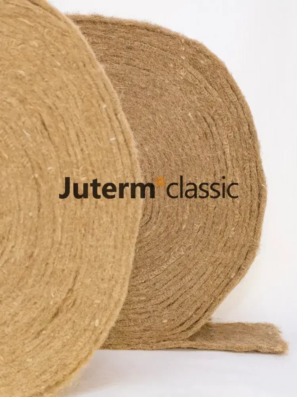 Джут утеплитель межвенцовый лента 100 мм 8 мм 20 м 8 рулонов. 450 гр/м2 Juterm classic для сруба, бревна, бруса