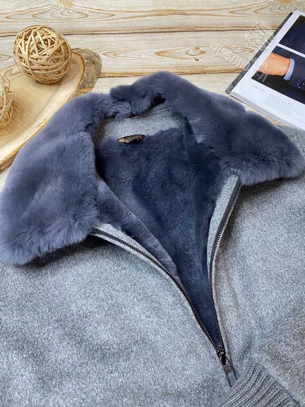 Куртка Loro Piana с мехом внутри