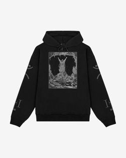 Худи Burning Death черный