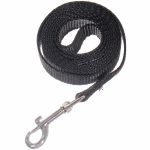 Шлейка с поводком для мелких пород собак и кошек «LAPUSIK», цвет черный, размер S