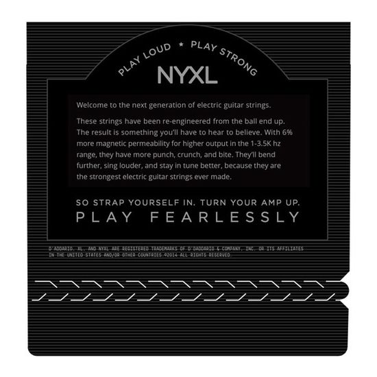 Струны для электрогитары D'ADDARIO NYXL1052