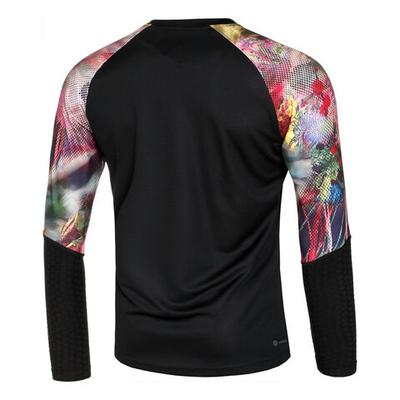 Мужское теннисное поло adidas Melbourne HEAT.RDY Long-Sleeve Top Long Sleeve Men - Black, Multicoloured