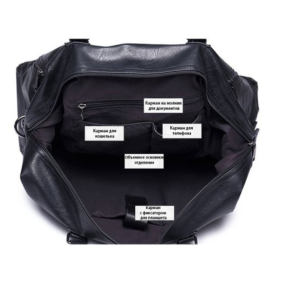Мужская сумка из экокожи Янджу