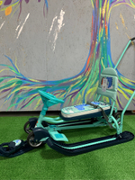 Снегокат «Тимка спорт 6» с динозавриком (арт. ТС6/Д)