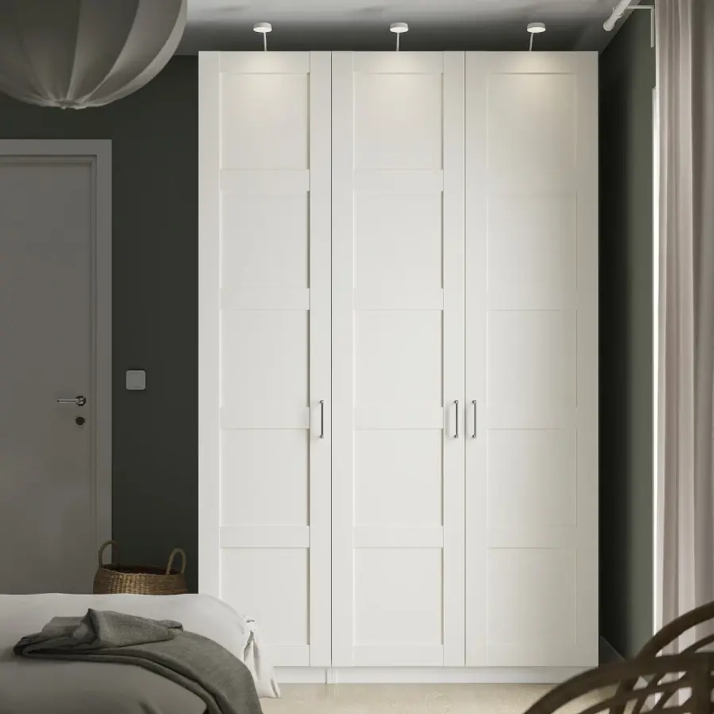 Гардероб - IKEA PAX/BERGSBO/ПАКС/БЕРГСБУ ИКЕА, 150x60x236 см, белый
