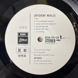 Винтажная виниловая пластинка LP Maywood Different Worlds Мэйвуд Мир Изменился (Japan 1981) (Obi) (Promo)
