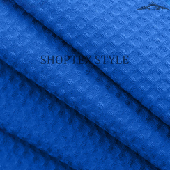 Вафельное полотно гладкокрашеное | ш.150 см | 240 г/м² | хлопок-100%