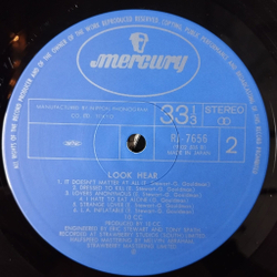 Винтажная виниловая пластинка LP 10cc Look Hear (Japan 1980) (Obi) Welcome To The World