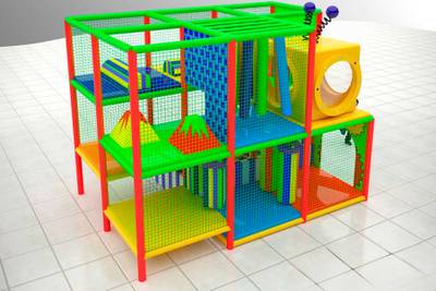 Детский игровой лабиринт «Друзья из космоса»