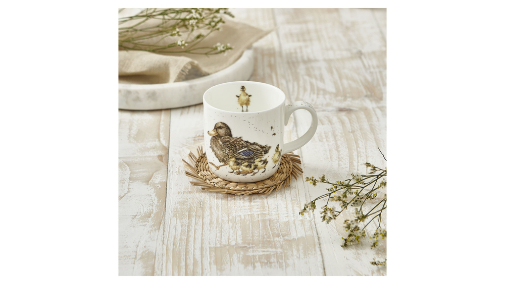 Кружка 310мл Royal Worcester Забавная фауна Утка с утятами