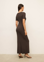 Платье PETRA с коротким рукавом, ардезия