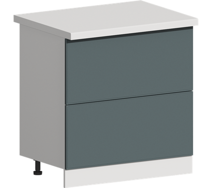 Кухня Модуль ШН2Я 800 Ликата / Бирюзовая мята