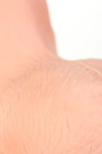 Телесный реалистичный вибратор Elite Vibro - 18,5 см. (Цвет: телесный)