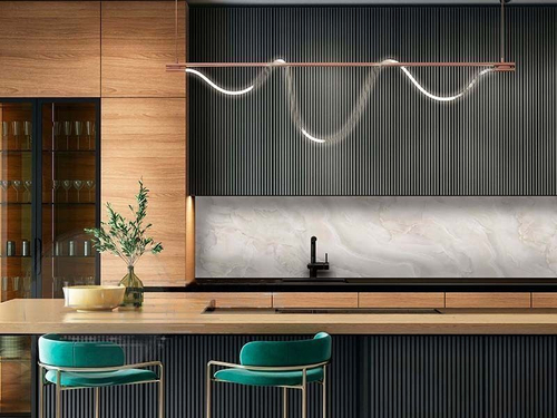 Кухонный фартук Оникс бежевый 3000х600 мм