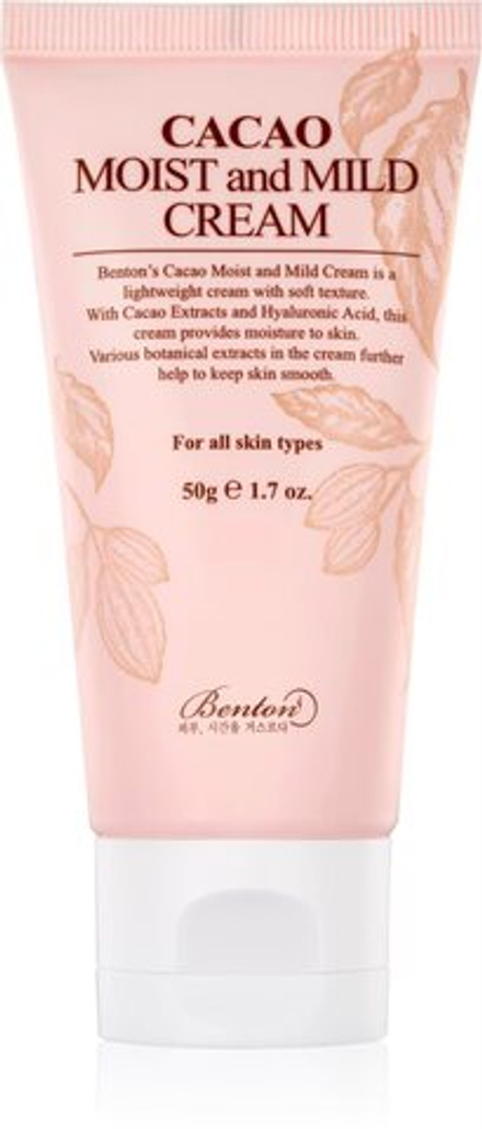 Benton Cacao Moist and Mild - легкий увлажняющий крем /   50  g  / GTIN 8809540510299