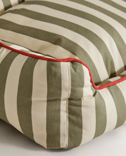 Лежак для животных Zara Home, в полоску с кантом, 50 40 18 см