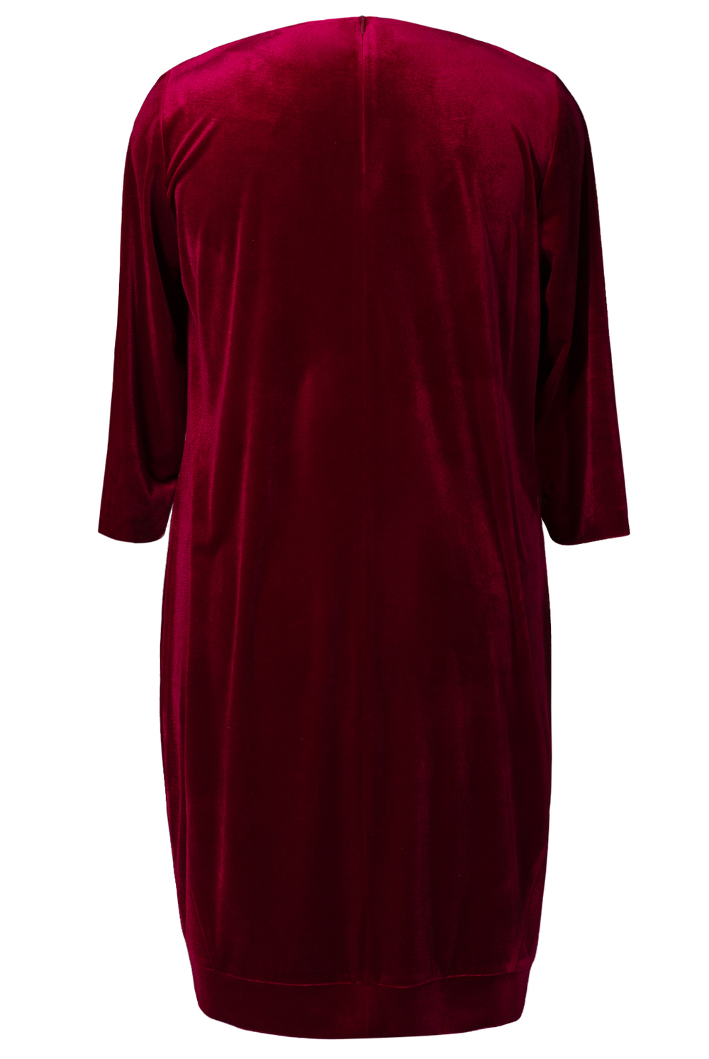 Платье женское 2075ЛП, бордовый #272Бг052075ЛП