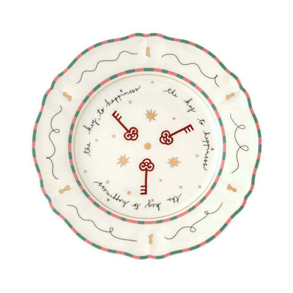 Тарелка обеденная Bitossi Home Il Frutto Della Passione Chiavi (26.5 см)