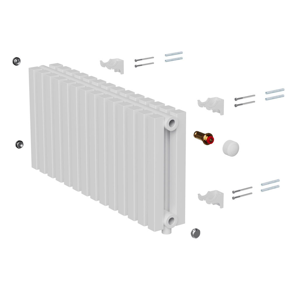 Дизайн-радиатор Royal Thermo Shift Q30 VC2030 - 32 секц. RAL9016