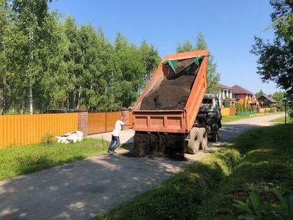 На улице Радужной начался ремонт дороги