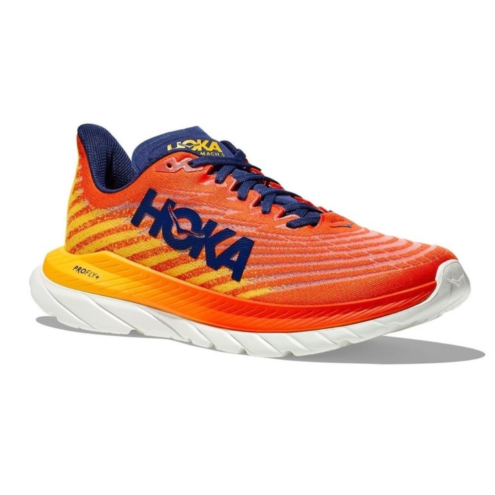 Кроссовки мужские HOKA M MACH 5 Flame / Dandelion
