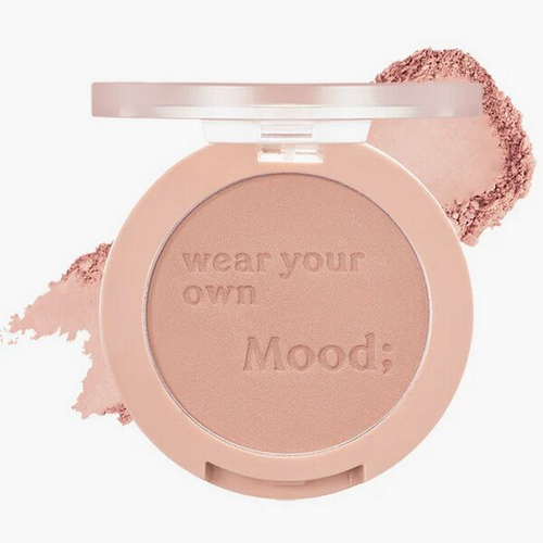 Однотонные матовые румяна Peripera Pure Blushed Sunshine Cheek #016 Acorn Beige, 4.2гр