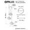Подвесной светильник Citilux Дуэт CL719030